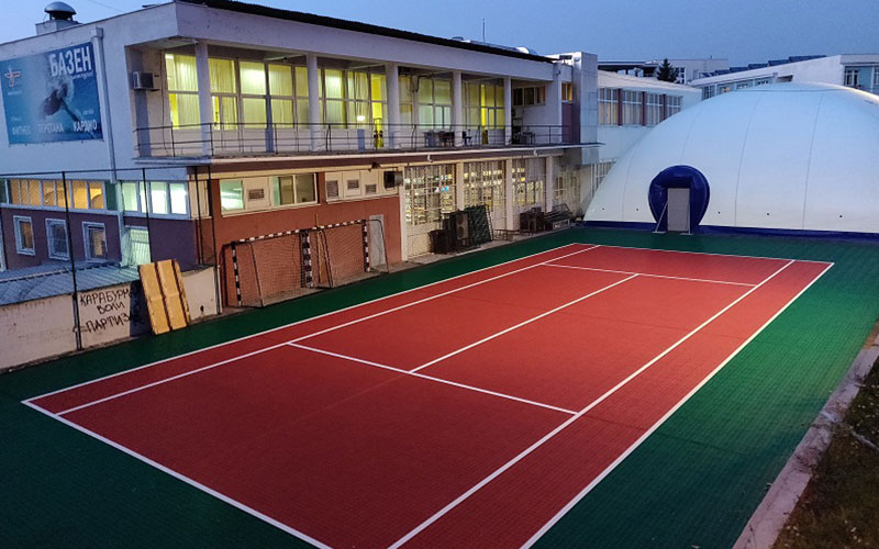 Bergo tenis, Dom Učenika Patrijarh Pavle